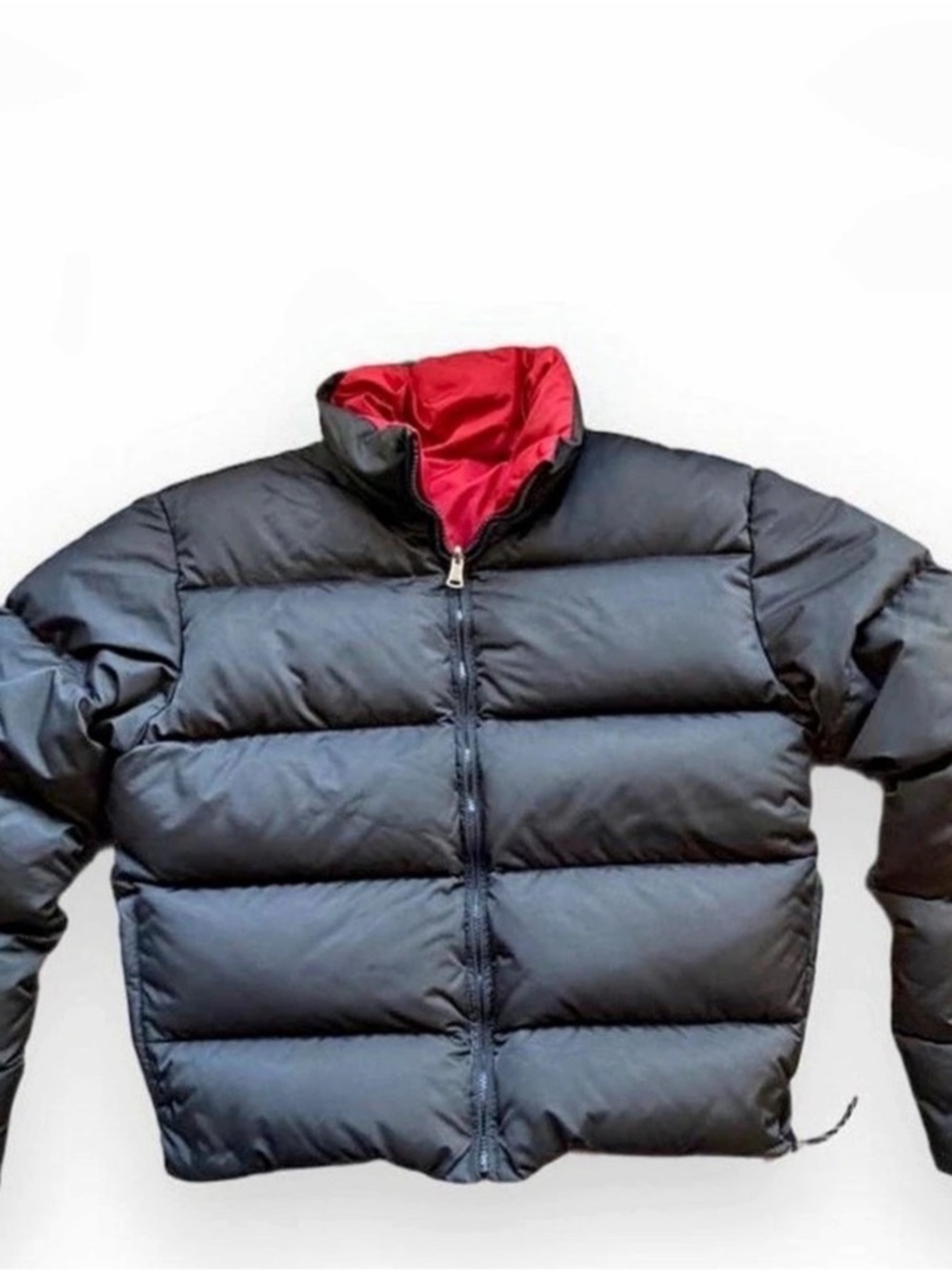 Ralph Lauren Reversible Down Puffer Jacket Red & Black